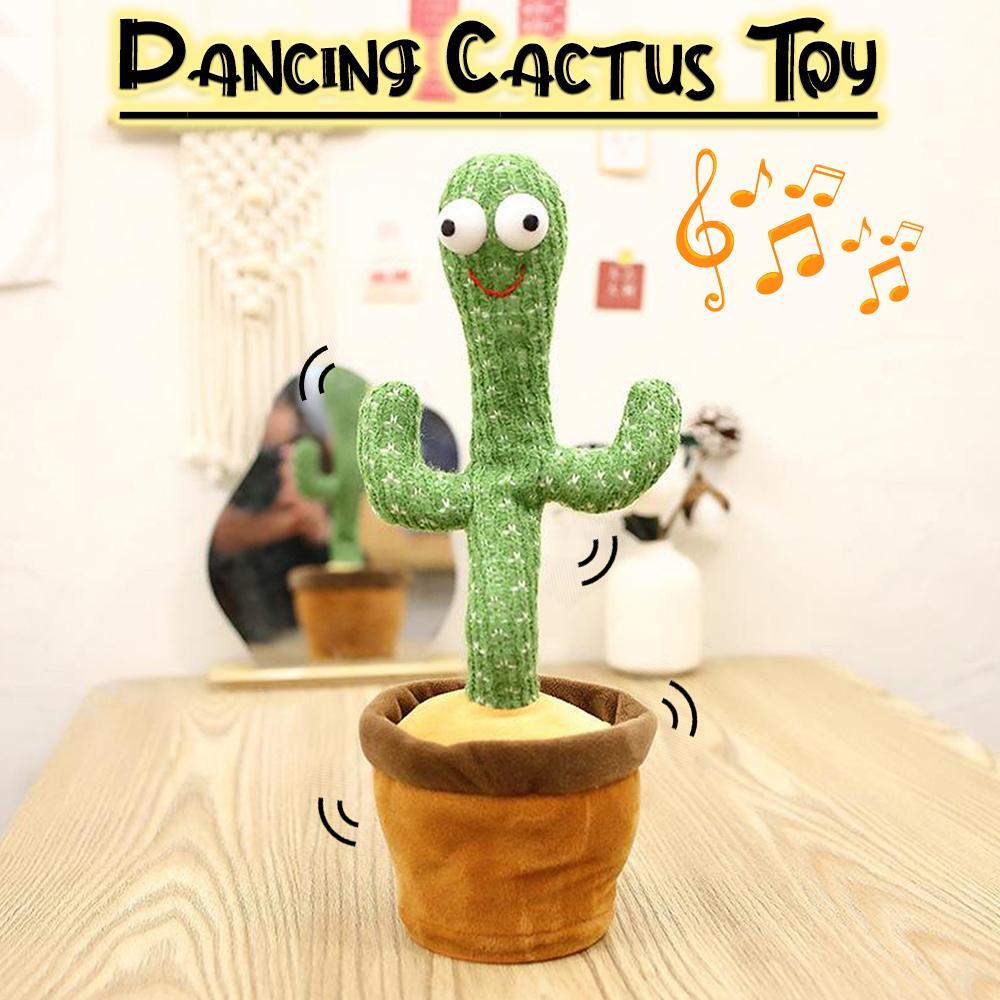 Dancing Talking Cactus Pot Toy