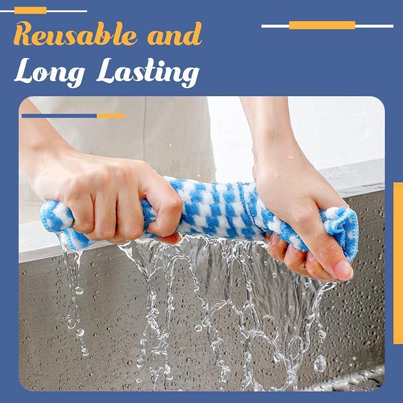 Multipurpose Microfiber Cleaning Rag For Home