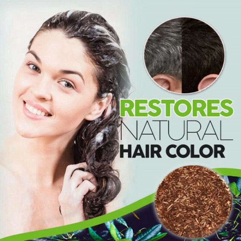 KIKKIA Eco Premium Deep Midnight Hair Darkening Shampoo and Conditioner Bar (Sulfate Free)