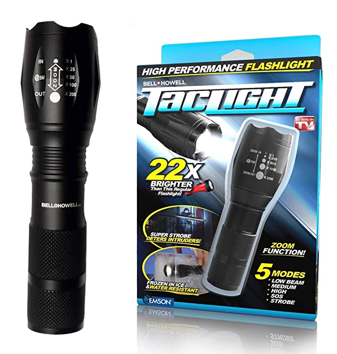TacLight Travel Flashlight (Not sold in