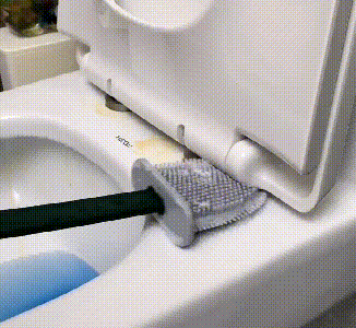 Toilet Brush And Holder Bathroom Toilet Bowl Brush