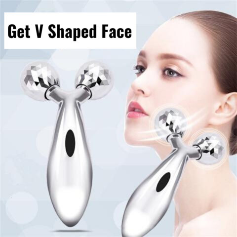 YIBERS™UPLIFT MASSAGE ROLLER FOR FACE & BODY - REMOVING DOUBLE CHIN, SKIN LIFTING, FACE SLIMMING